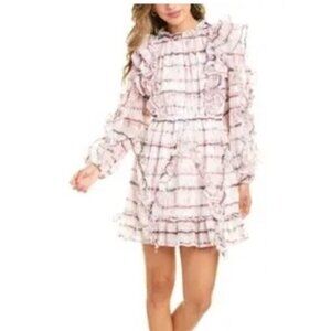 Beulah Style Ruffle Mini Dress